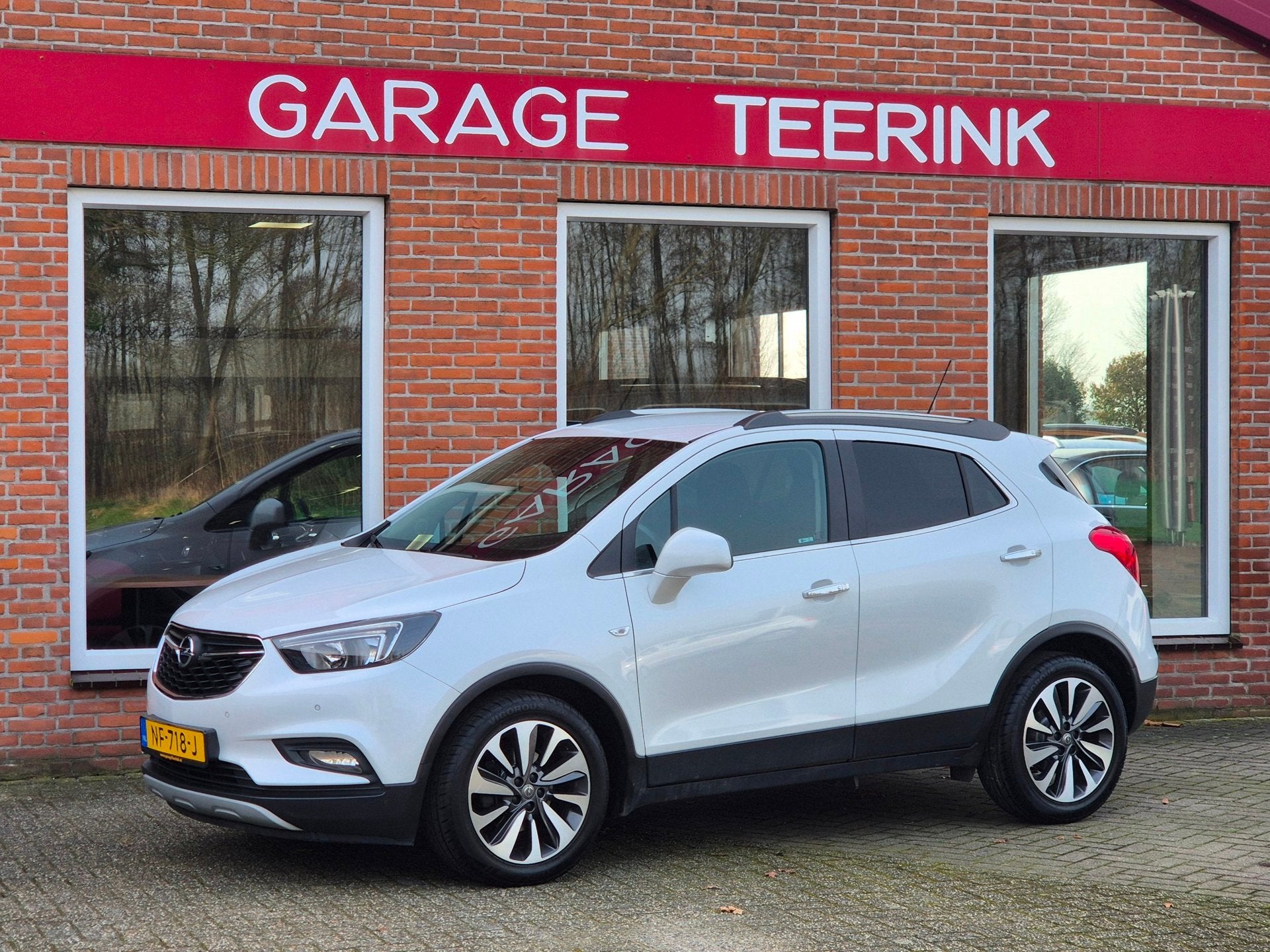 Opel Mokka X 1.4 Turbo Innovation 140PK 5drs AUTOMAAT clima,, Auto's, Opel, 15 km/l, Gebruikt, Euro 6, Leder en Stof