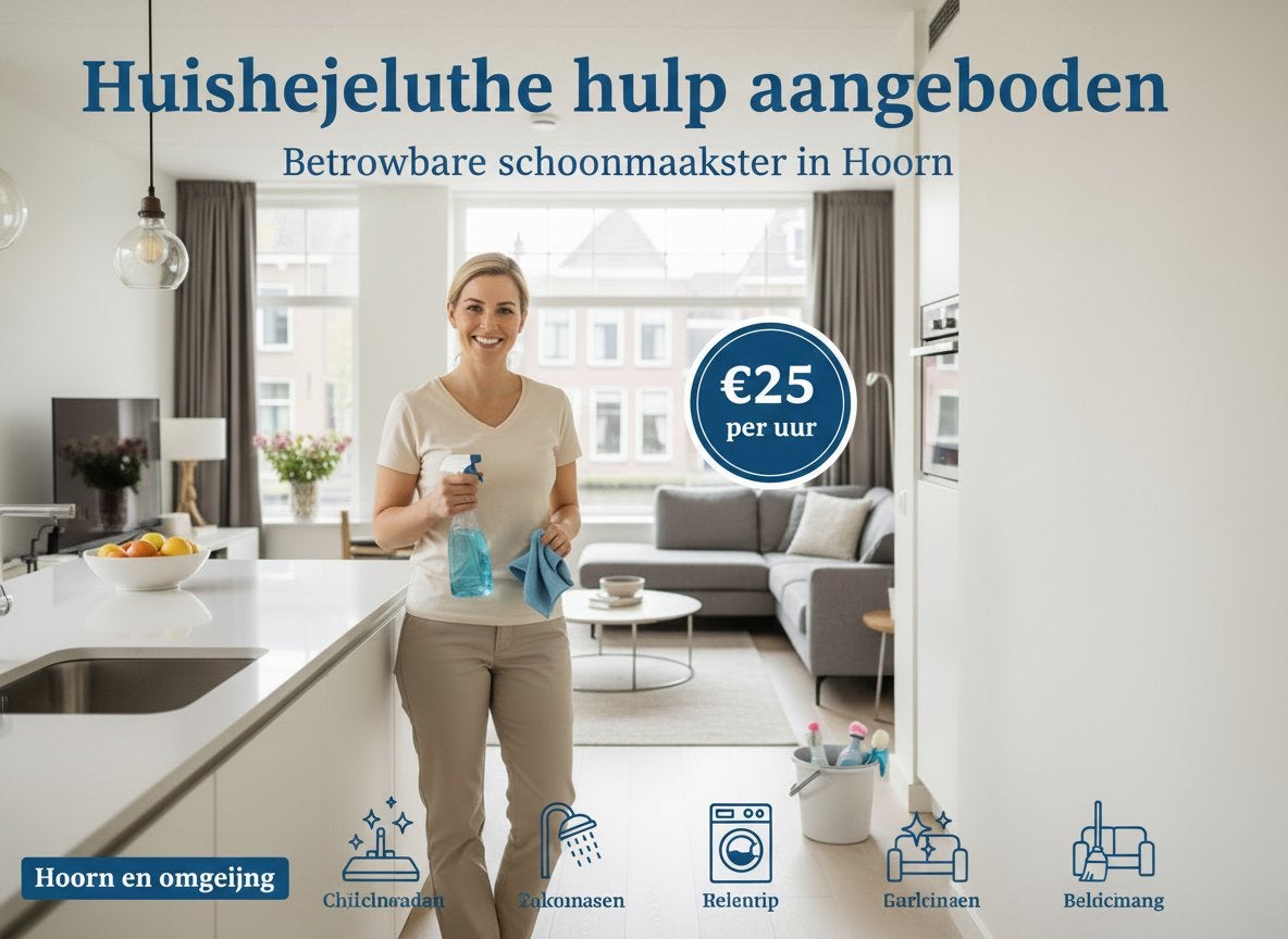 Huishoudelijke hulp – Betrouwbare schoonmaakster in Hoorn, Ophalen, Overige typen