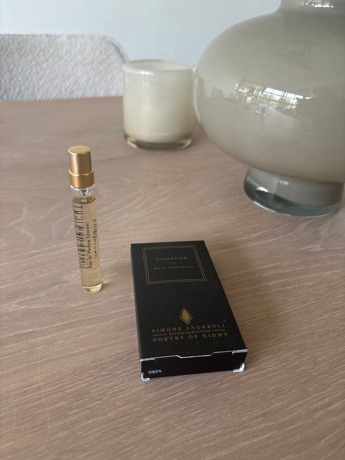 Simone Andreoli Vicebomb Intense 7,5 ml Eau de Parfum, Sieraden, Tassen en Uiterlijk, Ophalen of Verzenden, Zo goed als nieuw