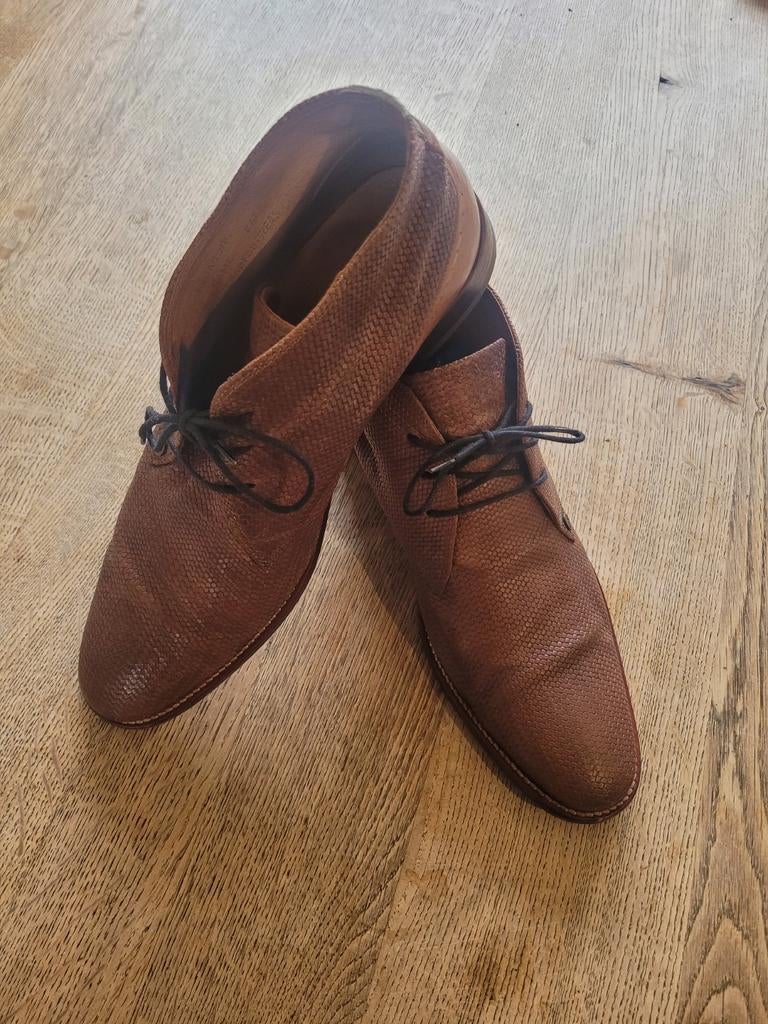 Rehab herenschoenen maat 43, Kleding | Heren, Schoenen, Bruin, Ophalen of Verzenden, Zo goed als nieuw, Rehab