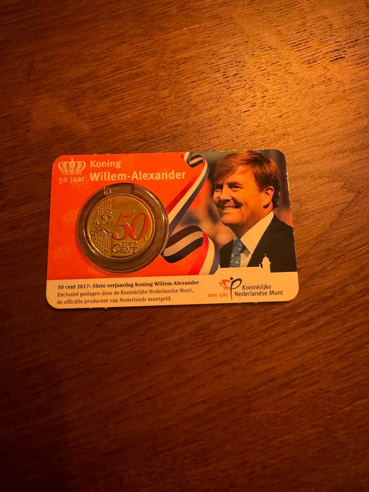 0,50 euro munt willem alexander 50 jaar, Ophalen of Verzenden, Euro's, Setje