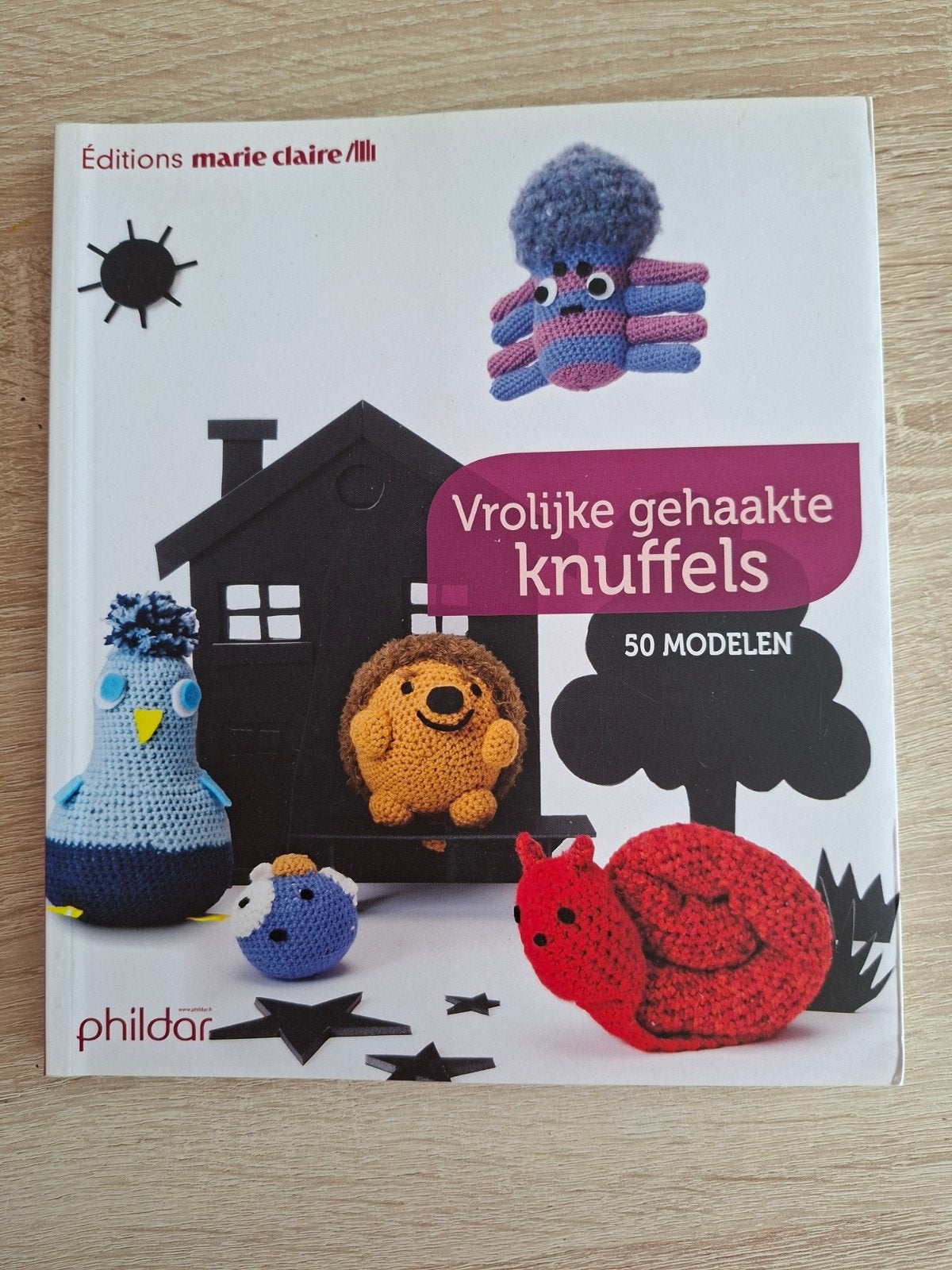 Vrolijke gehaakte knuffels - 50 modellen, Ophalen of Verzenden, Gebruikt
