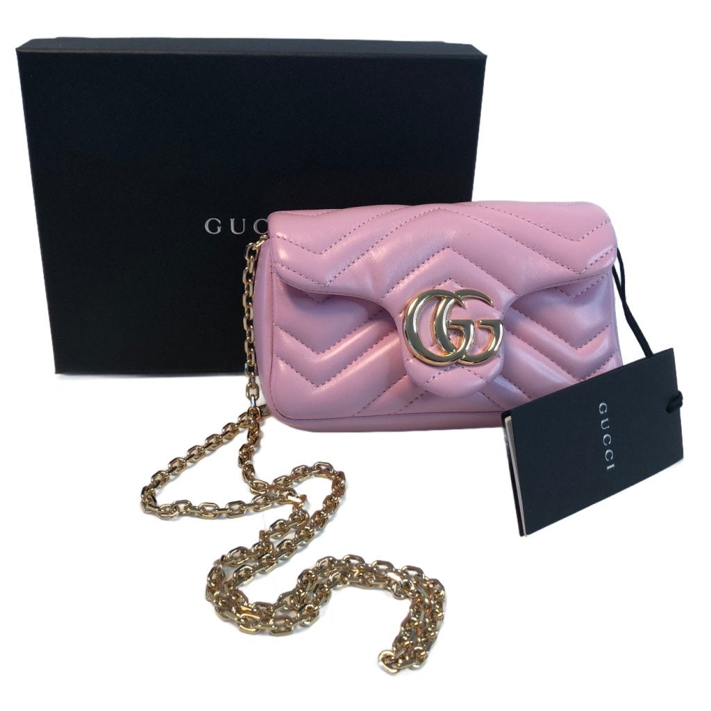 Gucci GG Marmont mini shoulder bag Roze | Ongedragen!, Gucci, Nieuw, Support@gucci.com, 30 Avenue Montaigne
75008 Paris