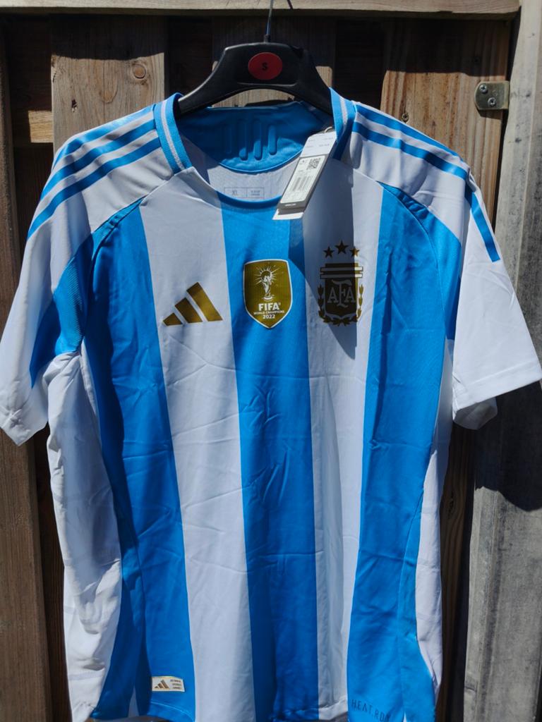 Argentinië Thuisshirt WK 2022 - Maat XL - Nieuw met kaartjes, Kleding | Heren, Blauw, Ophalen of Verzenden, Adidas, Voetbal
