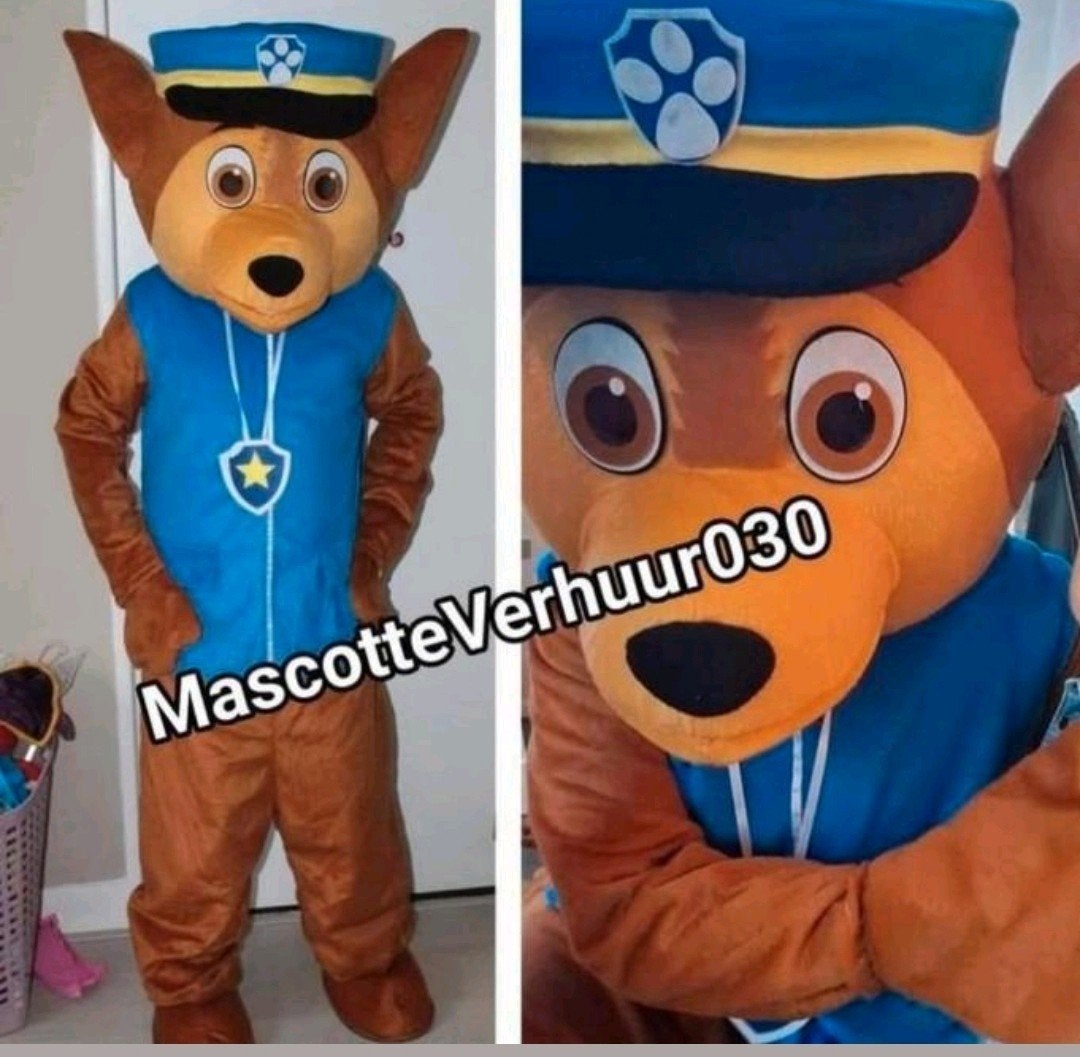 Chase mascotte inhuren verjaardag feest acteur pak huren, Ophalen, Verjaardag