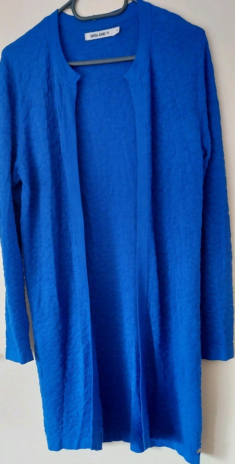 garcia jeans vest s kobaltblauw, Ophalen, Blauw, Zo goed als nieuw, Maat 36 (S)