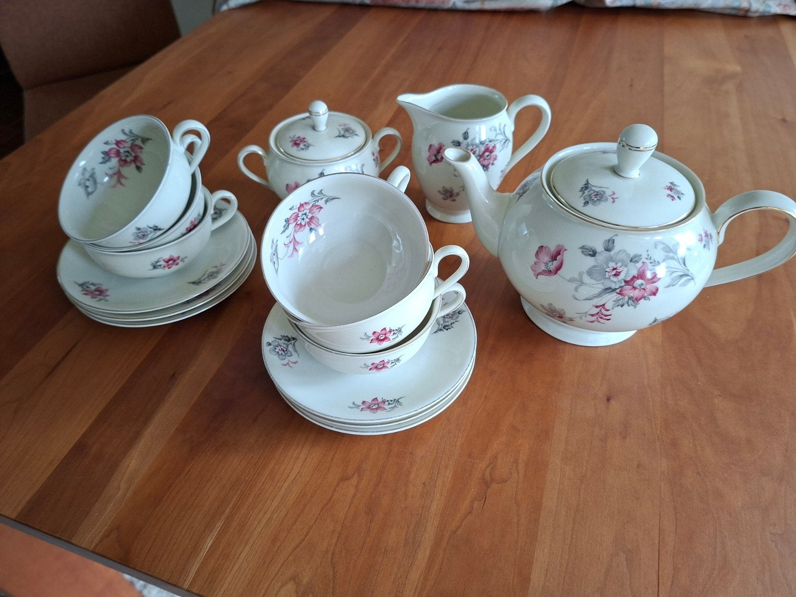 Hertel Jacob Bavaria antiek theeservies, Antiek en Kunst, Ophalen