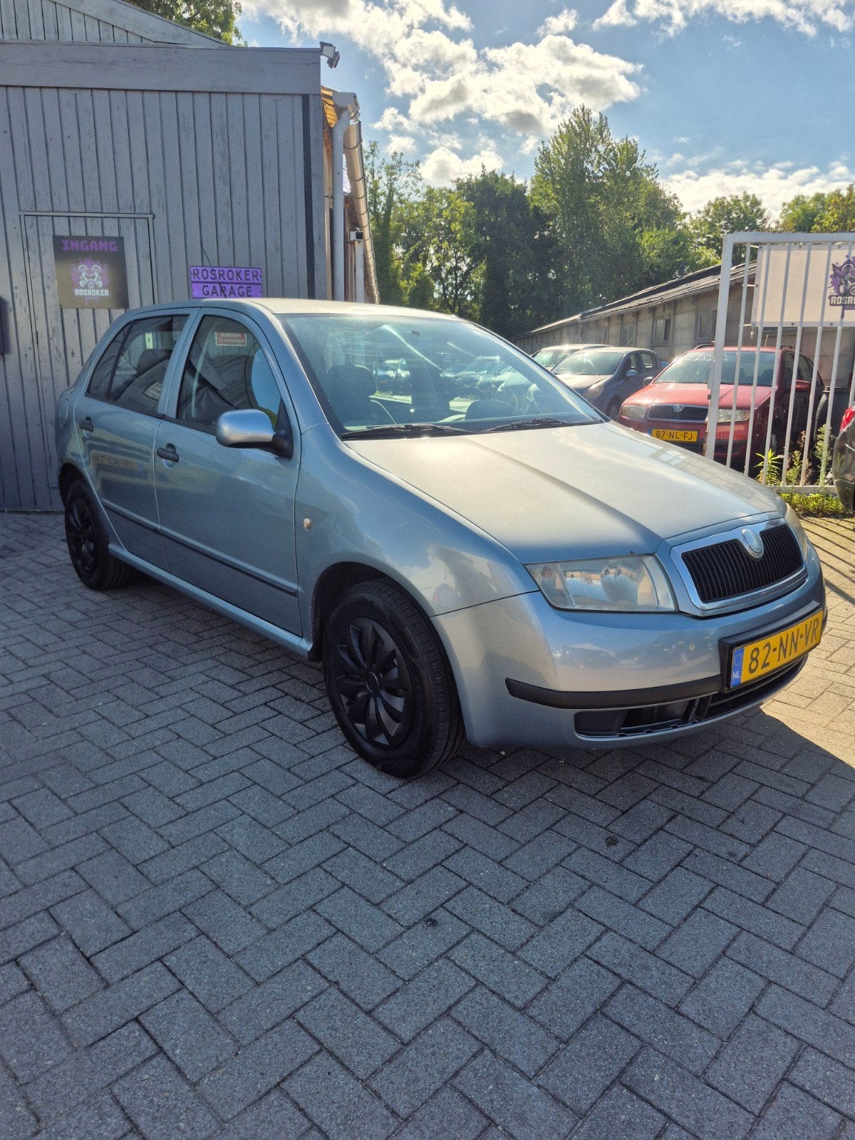 Skoda Fabia 1.4 55KW 2004 Grijs, Voorwielaandrijving, 450 kg, 74 pk, 4 cilinders