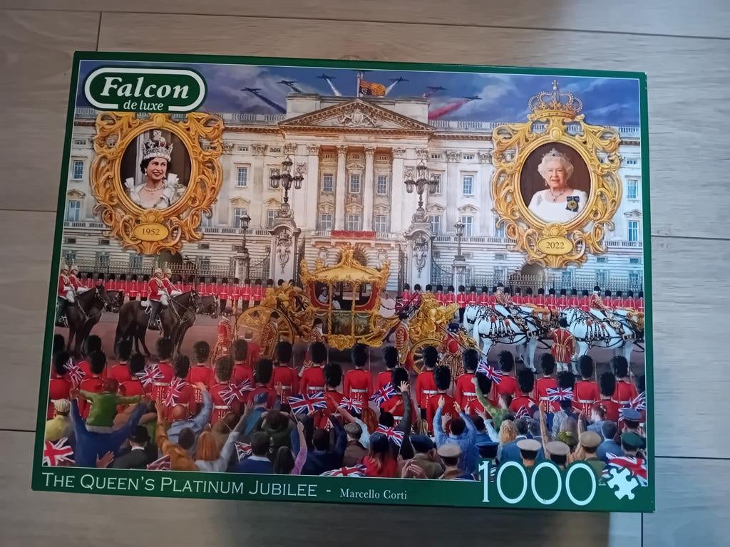Te koop puzzel falcon, Hobby en Vrije tijd, Denksport en Puzzels, Ophalen, 500 t/m 1500 stukjes, Zo goed als nieuw