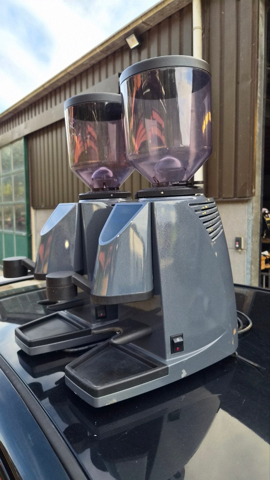 1x La San Marco SM 2x 87 Instant Koffiemolen, Witgoed en Apparatuur, Koffiezetapparaten, Ophalen, Espresso apparaat, 10 kopjes of meer