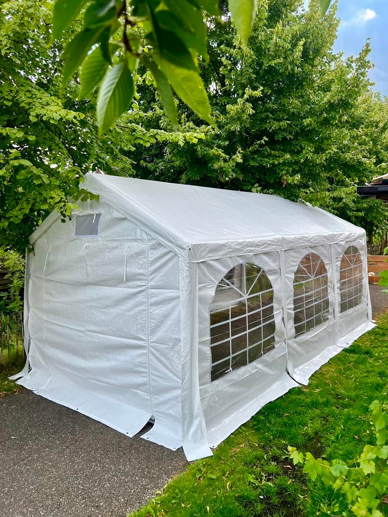 Partytent 6x3 | 30 personen | te huur | partytenten veruur, Tuin en Terras, Partytenten, Ophalen, Zo goed als nieuw, 2 meter of meer
