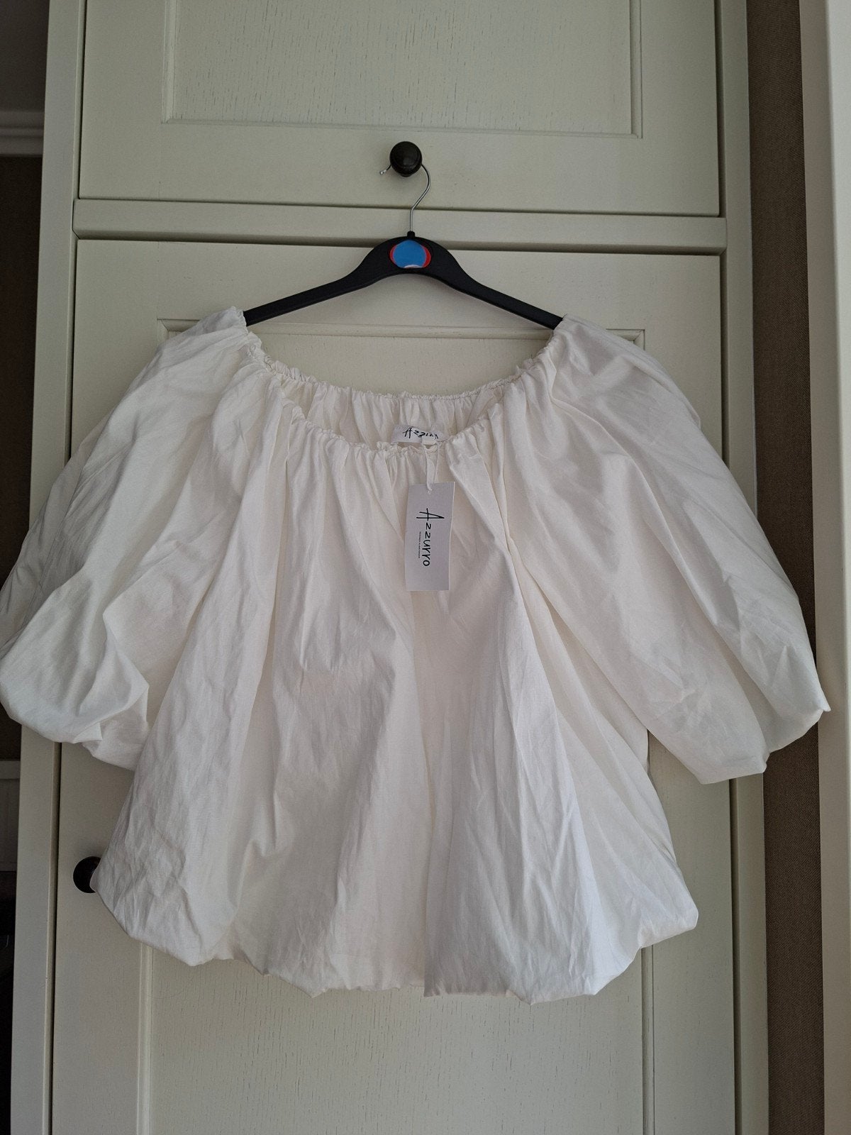 nieuwe top, Azzurro, Azzurro, Ophalen of Verzenden, Nieuw, Wit