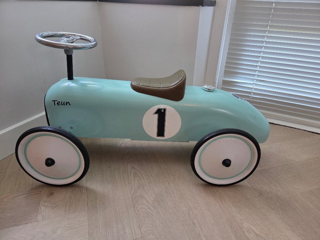 Loopauto Retro Roller, Kinderen en Baby's, Speelgoed | Speelgoedvoertuigen, Ophalen, Gebruikt