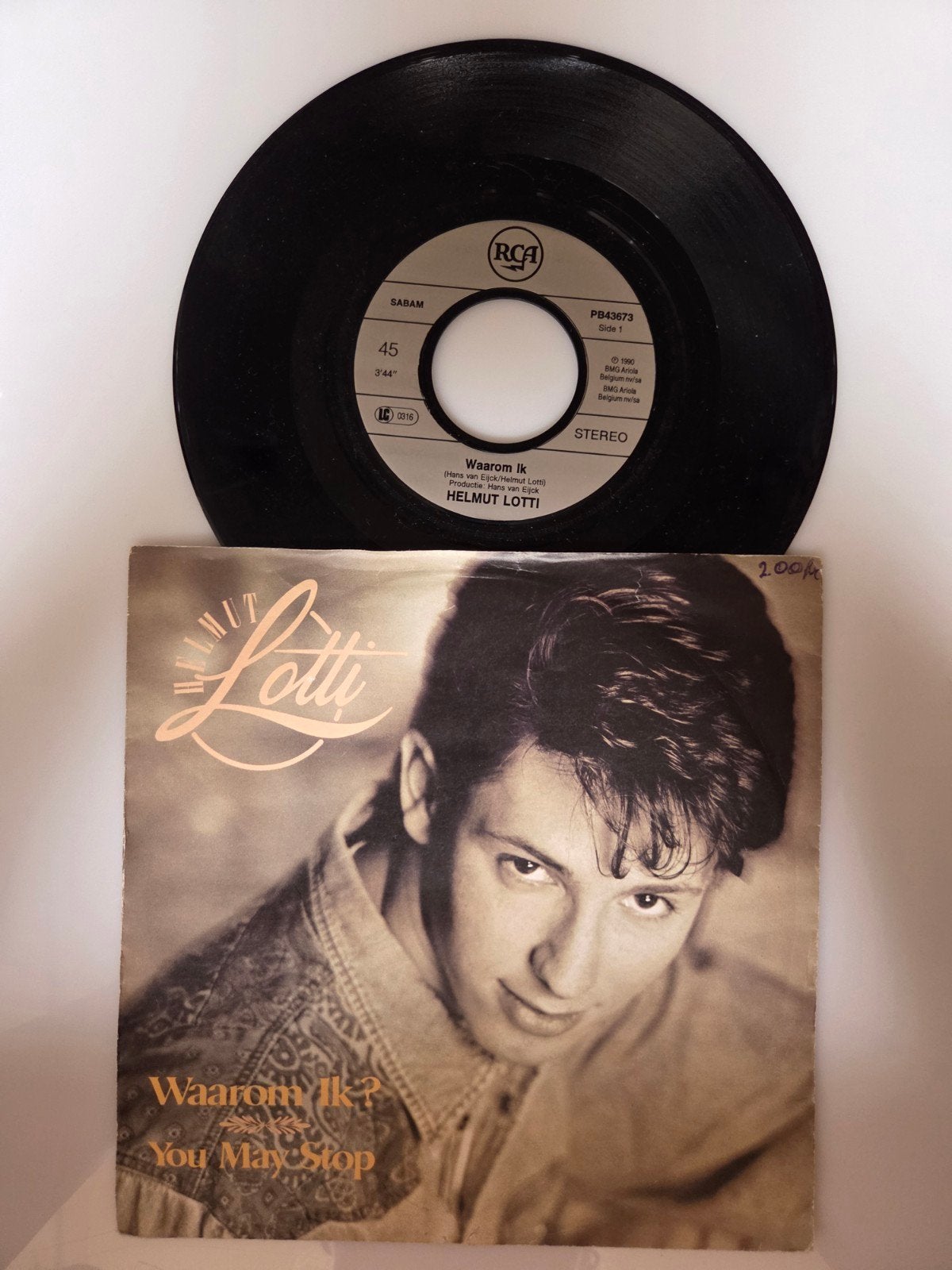 Helmut Lotti - Waarom ik ?, Ophalen of Verzenden, Gebruikt, 7 inch, Nederlandstalig
