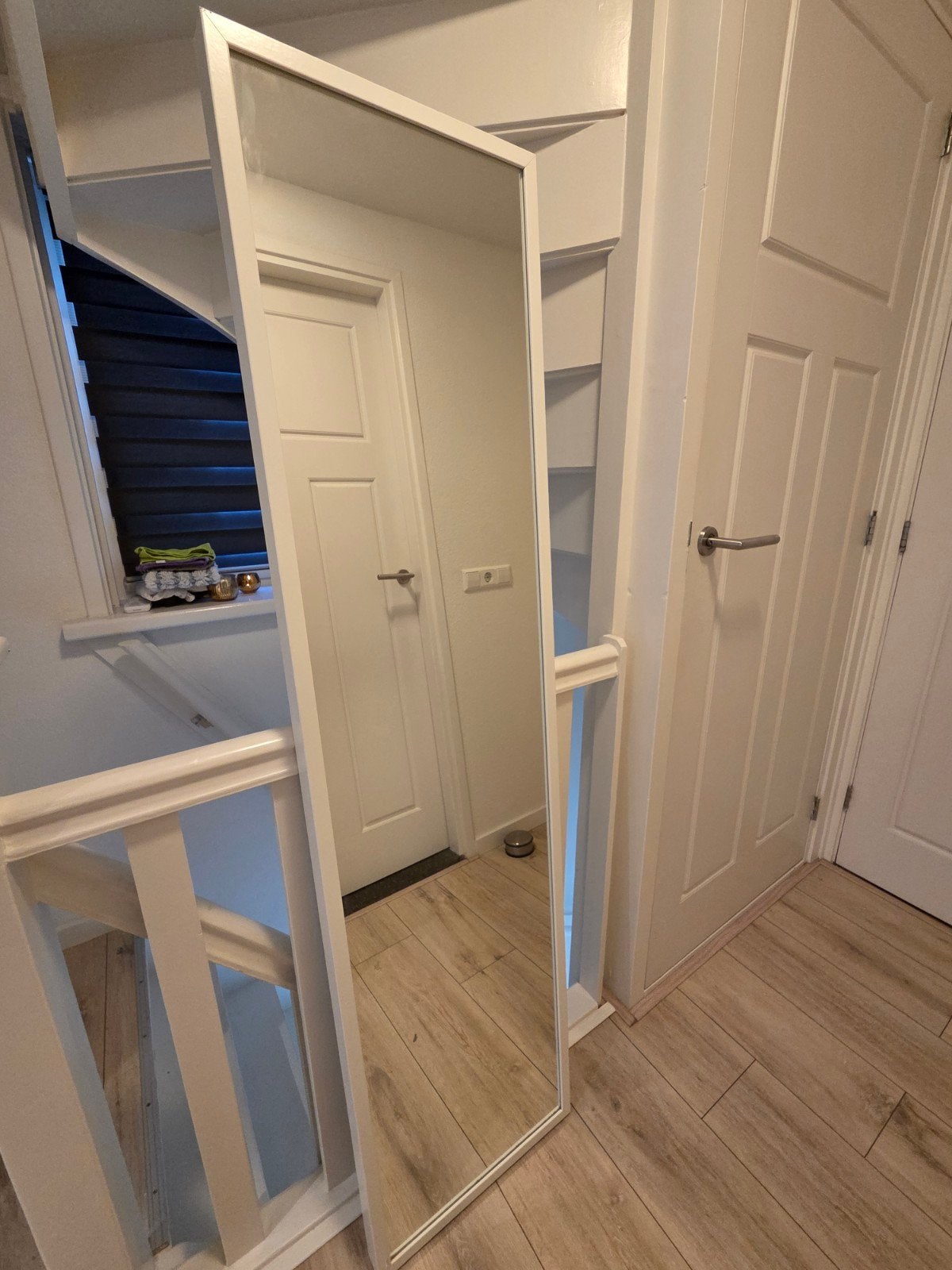 IKEA Stave spiegel wit 40x160 cm, Ophalen