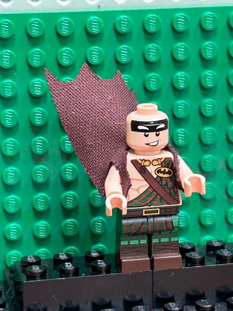 LEGO Real Batman movie TARTAN BATMAN minifigure (sh0304), Ophalen of Verzenden, Zo goed als nieuw, Minifiguur, Lego