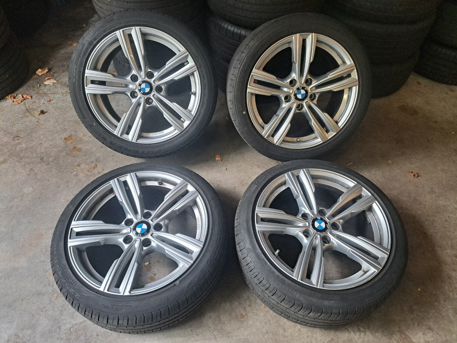 BMW 18 INCH SPORTVELGEN 225 45 18 EN 255 40 18, Auto-onderdelen, Ophalen, 18 inch, Gebruikt, 255 mm