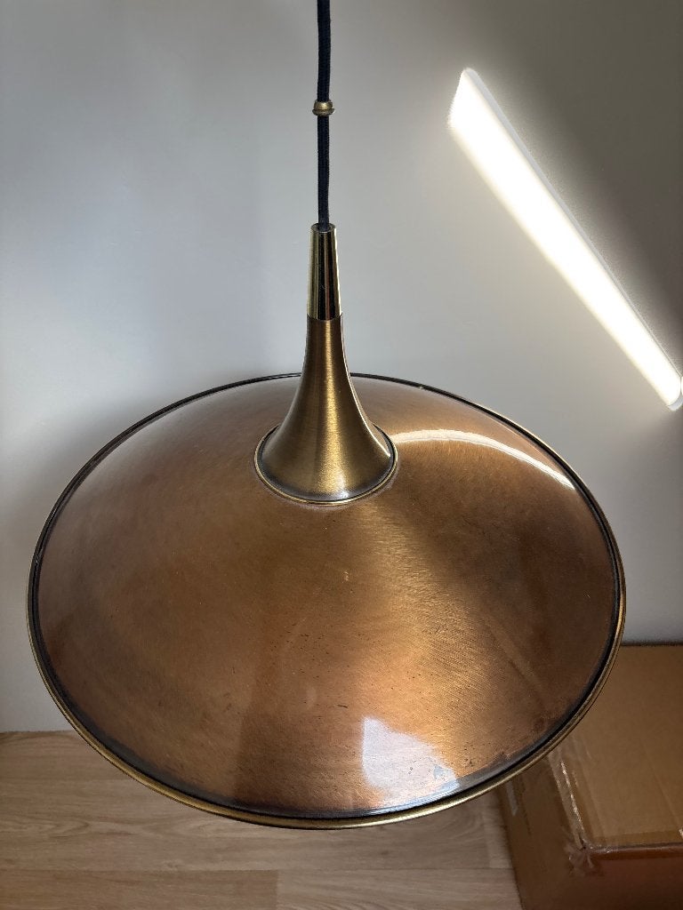 Florian Schulz Onos 55 design hanglamp, Ophalen of Verzenden, Gebruikt, Metaal