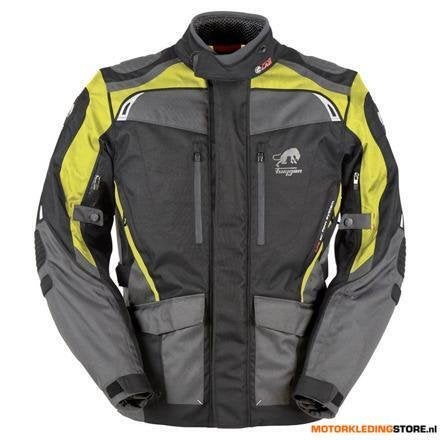 Furygan Jack Apalaches, Zwart-Geel-Fluor, Motoren, Kleding | Motorkleding, Ophalen of Verzenden, Nieuw met kaartje