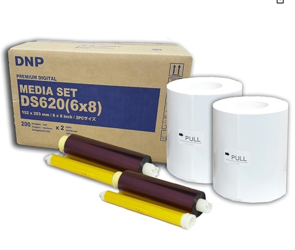 DNP DS620A 6x8 Print Pack - 400 afdrukken, Doka papier, 6 x 8 inch, Verzenden, Nieuw