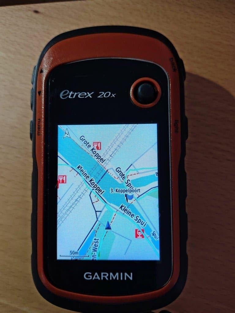 Garmin eTrex 20x – Complete set – In nette staat, Ophalen of Verzenden, Zo goed als nieuw, Navigatie of Gps