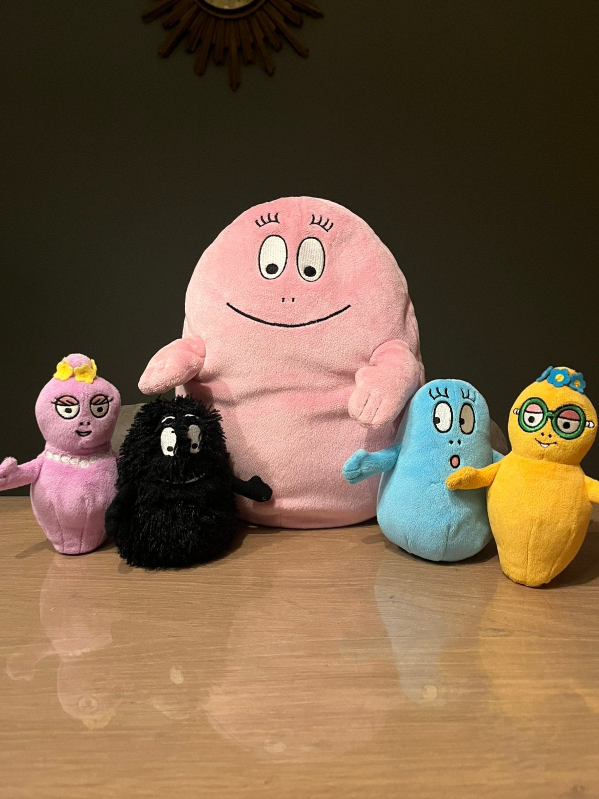 Leuke set Barbapapa knuffels, Ophalen of Verzenden, Zo goed als nieuw, Overige typen