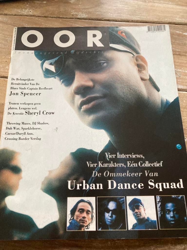 OOR 1996 Throwing Muses CEASAR Urban Dance Squad THERION, Ophalen of Verzenden, Zo goed als nieuw, Muziek, Film of Tv