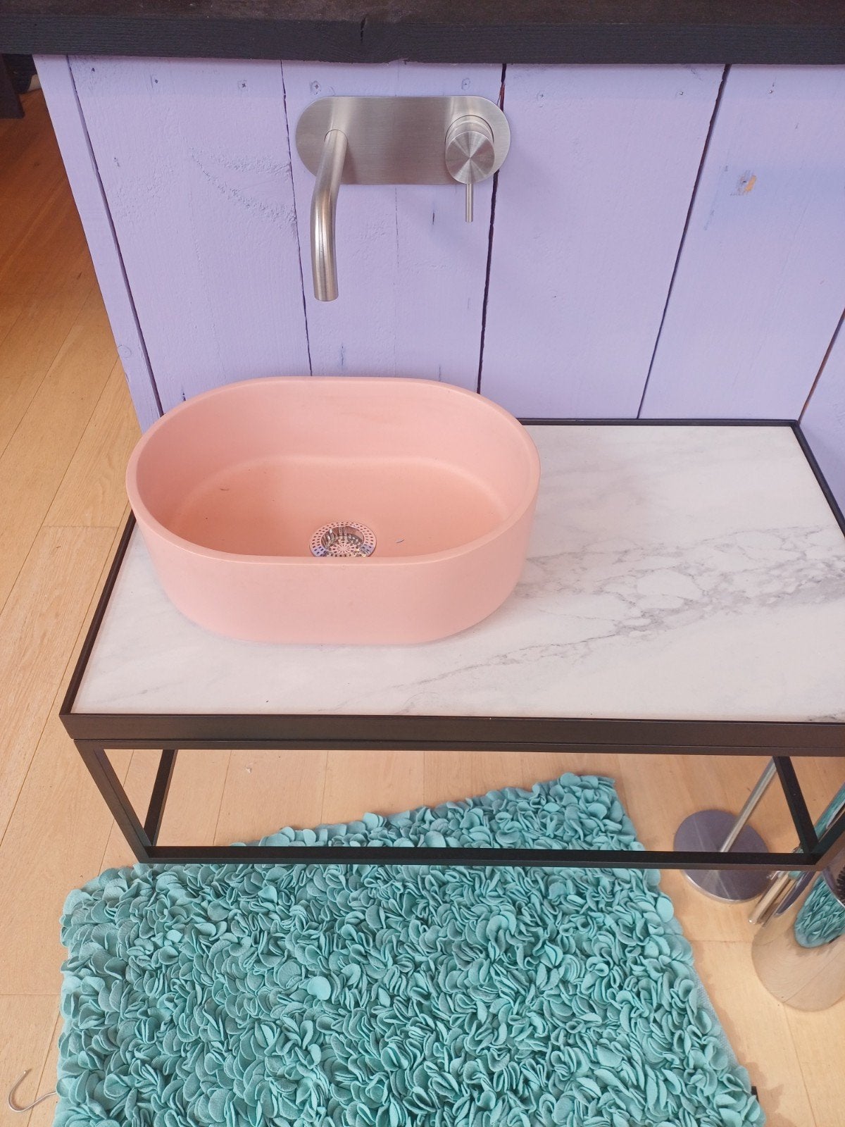 Wastafel met meubel 80 cm x 45 cm - Modern en stijlvol, Huis en Inrichting, Nieuw, Minder dan 100 cm, Wastafelkast, 25 tot 50 cm