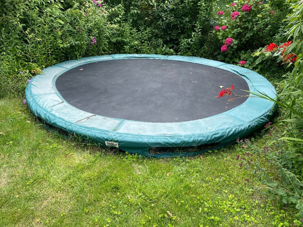 Salta Excellent Inground Trampoline Groen Ø 366 Cm, Ophalen of Verzenden