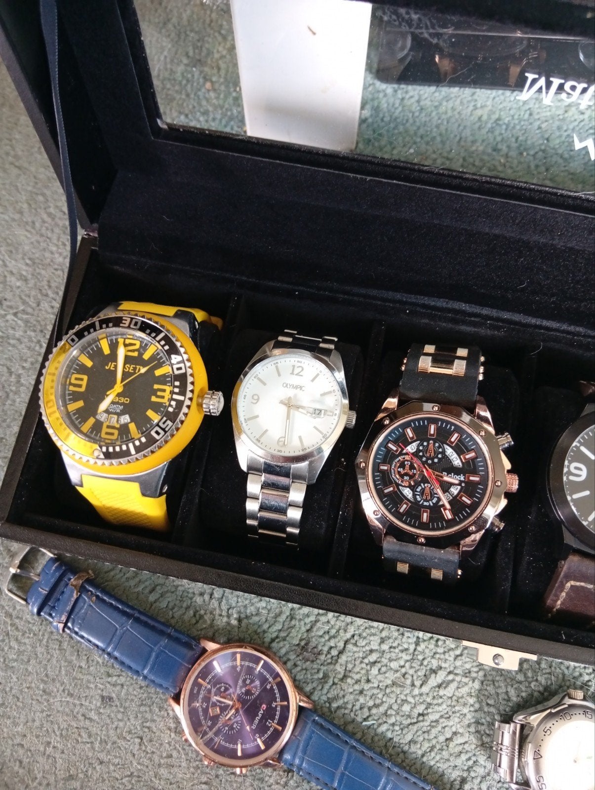 Diverse horloges: Jetset, Lige, TW-Steel, Bvlgari, Tommy H., Sieraden, Tassen en Uiterlijk, Horloges | Heren, Overige merken, Staal