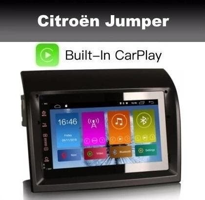 Citroen Jumper navigatie android dab+ carkit apple carplay, Ophalen of Verzenden, Nieuw