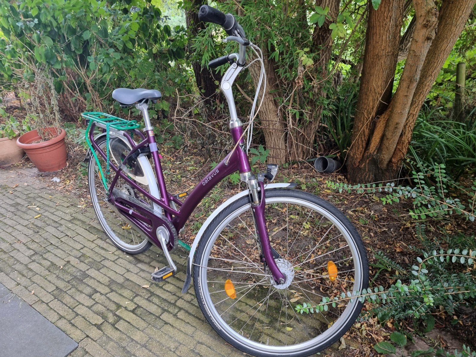 Batavus Mambo Damesfiets - Framemaat 53 - 5 Versnellingen, Ophalen, Versnellingen, Batavus, Trommelrem