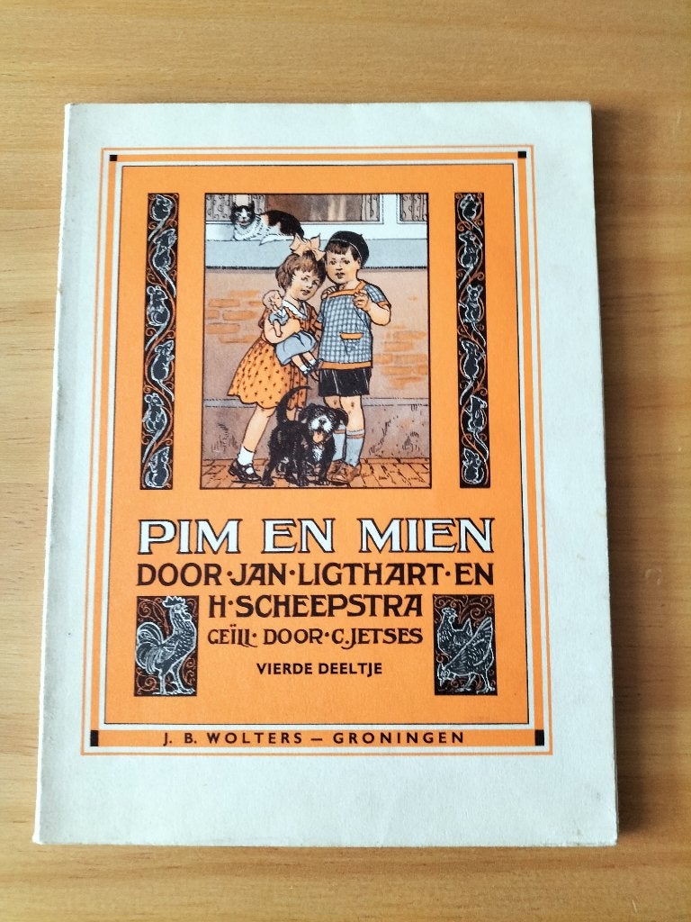 Pim en Mien - Vierde Deeltje - Jan Ligthart en H. Scheepstra, Gelezen, Fictie algemeen, Jan Ligthart en H. Scheepstra, Ophalen of Verzenden