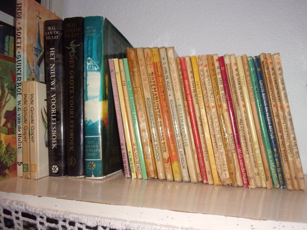 Kinderboekjes en -boeken,  WG van de Hulst, Ophalen, Gelezen, W.G. van de Hulst, Fictie algemeen