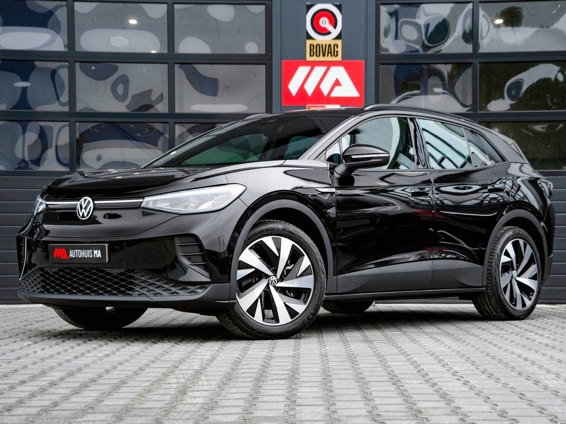 Volkswagen ID.4 Pro 77 kWh | 96,23% SOH | STOEL/STUURVERWARM, Automaat, Achterwielaandrijving, Gebruikt, Zwart