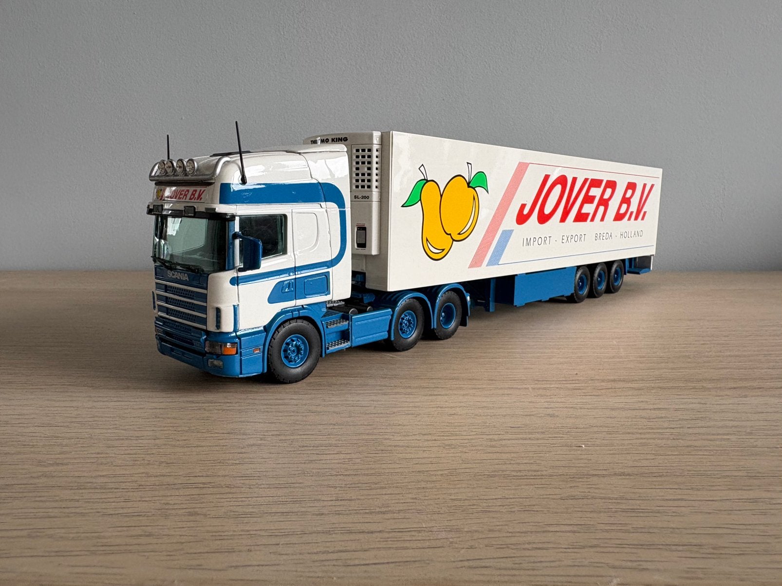 Tekno 2x Jover BV Breda Modellen, Ophalen, Nieuw, Bus of Vrachtwagen, Tekno