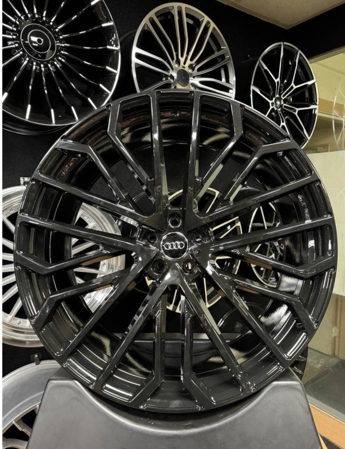 22 inch velgen voor Audi RS look 5x112 A6 A7 A8 Q5 Q7 E-TRON, Velg(en), Nieuw, Overige maten, Ophalen of Verzenden