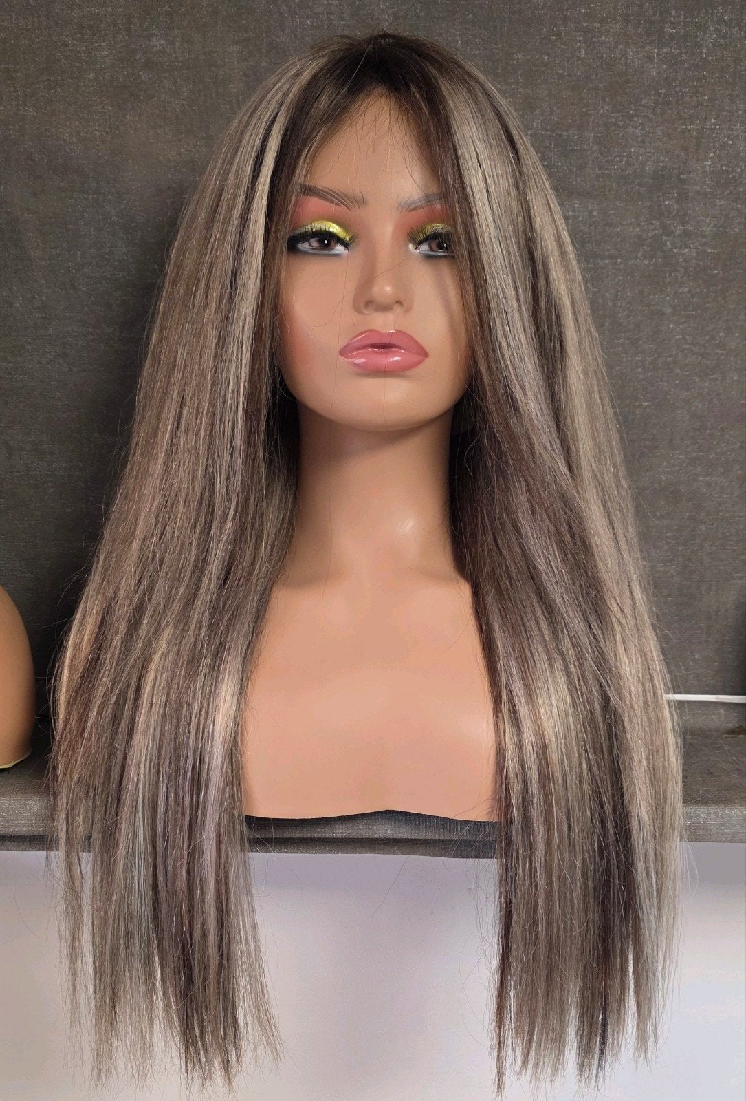 lace wig echt haar, Ophalen of Verzenden, Nieuw, Pruik of Haarverlenging