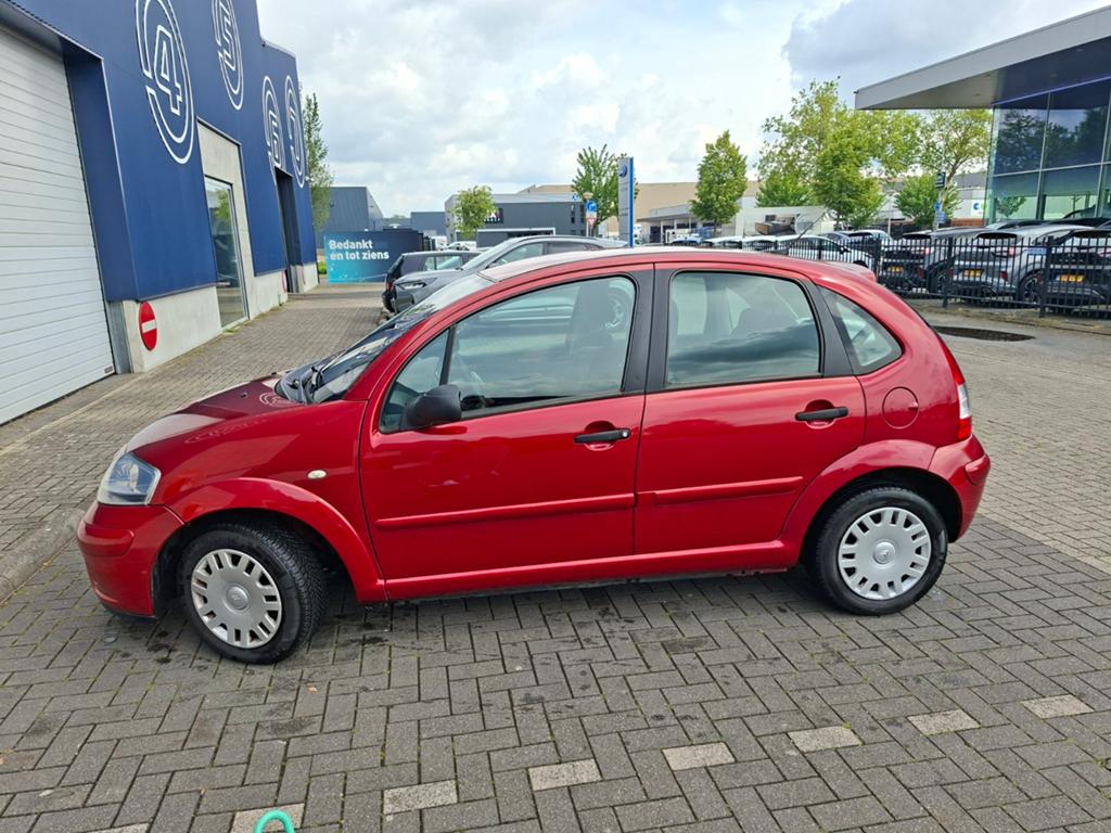 Citroën C3 1.4 I 2008 Rood, Auto's, Voorwielaandrijving, 1160 kg, 989 kg, Origineel Nederlands