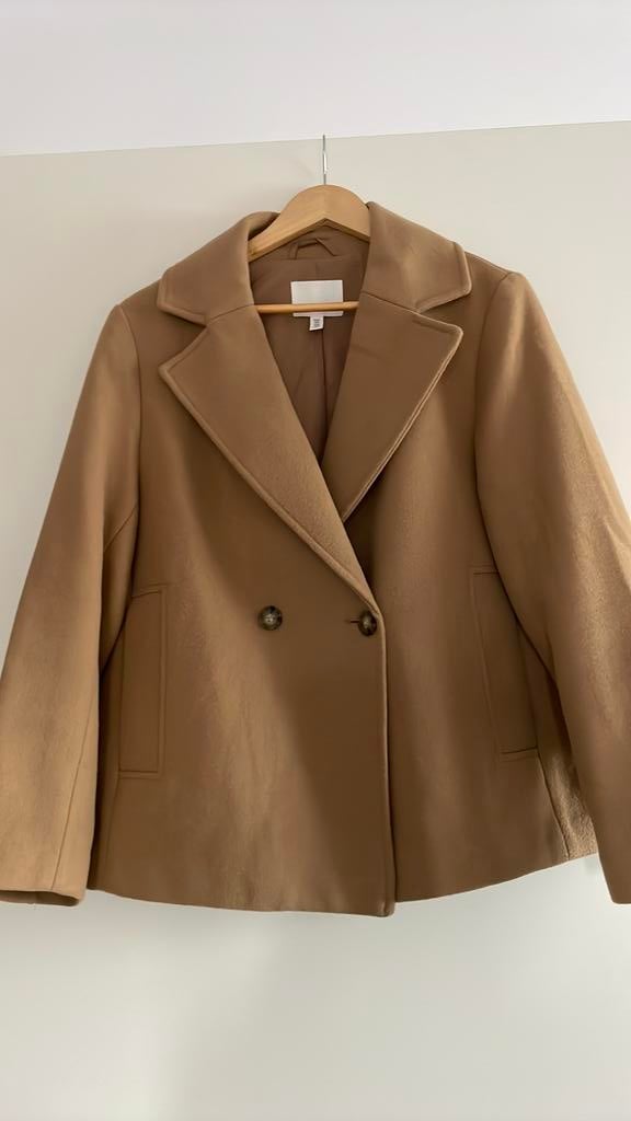 Mooie nieuwe camel kleur jas mt M, Ophalen of Verzenden, Zo goed als nieuw, Maat 38/40 (M), Bruin