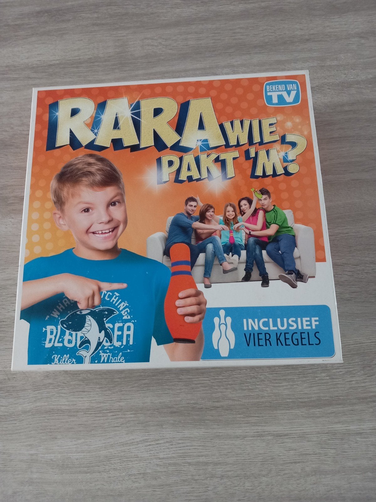 Rara Wie Pakt 'M? -, Hobby en Vrije tijd, Gezelschapsspellen | Bordspellen, Vijf spelers of meer, Ophalen, Zo goed als nieuw