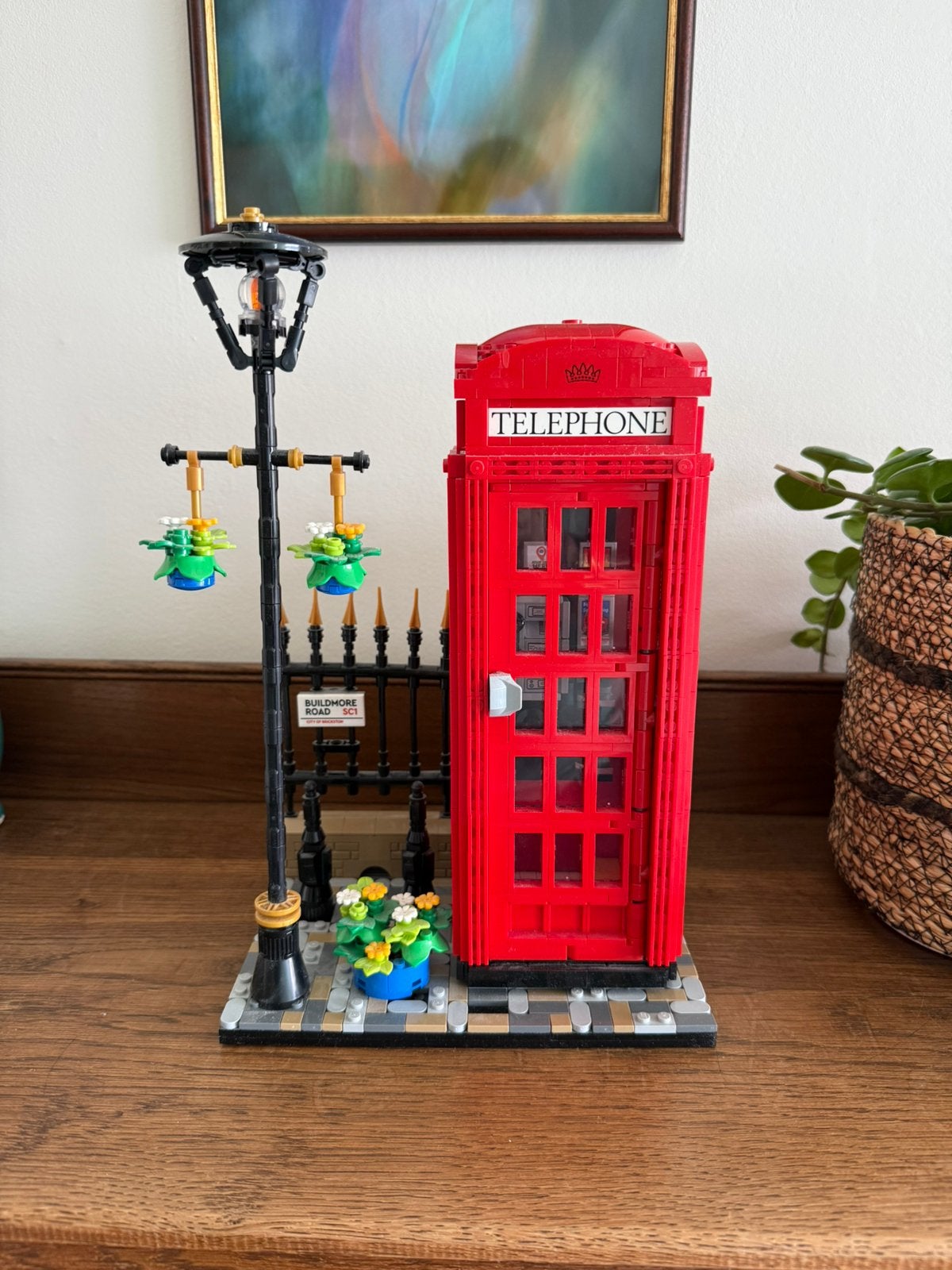 Lego Engelse telefooncel, Ophalen of Verzenden, Zo goed als nieuw