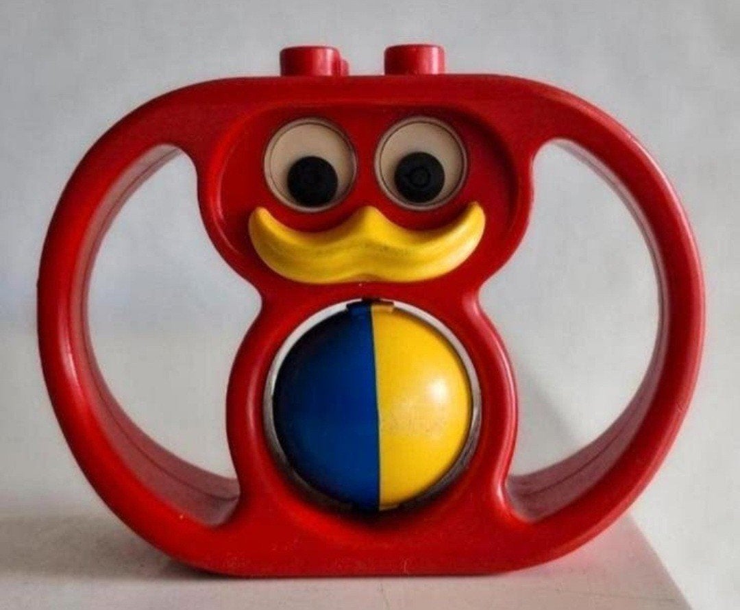 Duplo rammelaar Eend, Ophalen of Verzenden, Duplo