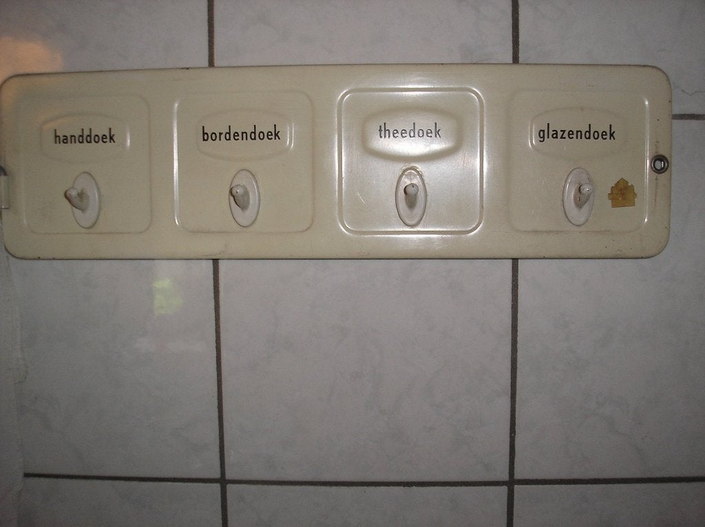 Brabantia - handdoekrekje + overdoek, Ophalen of Verzenden