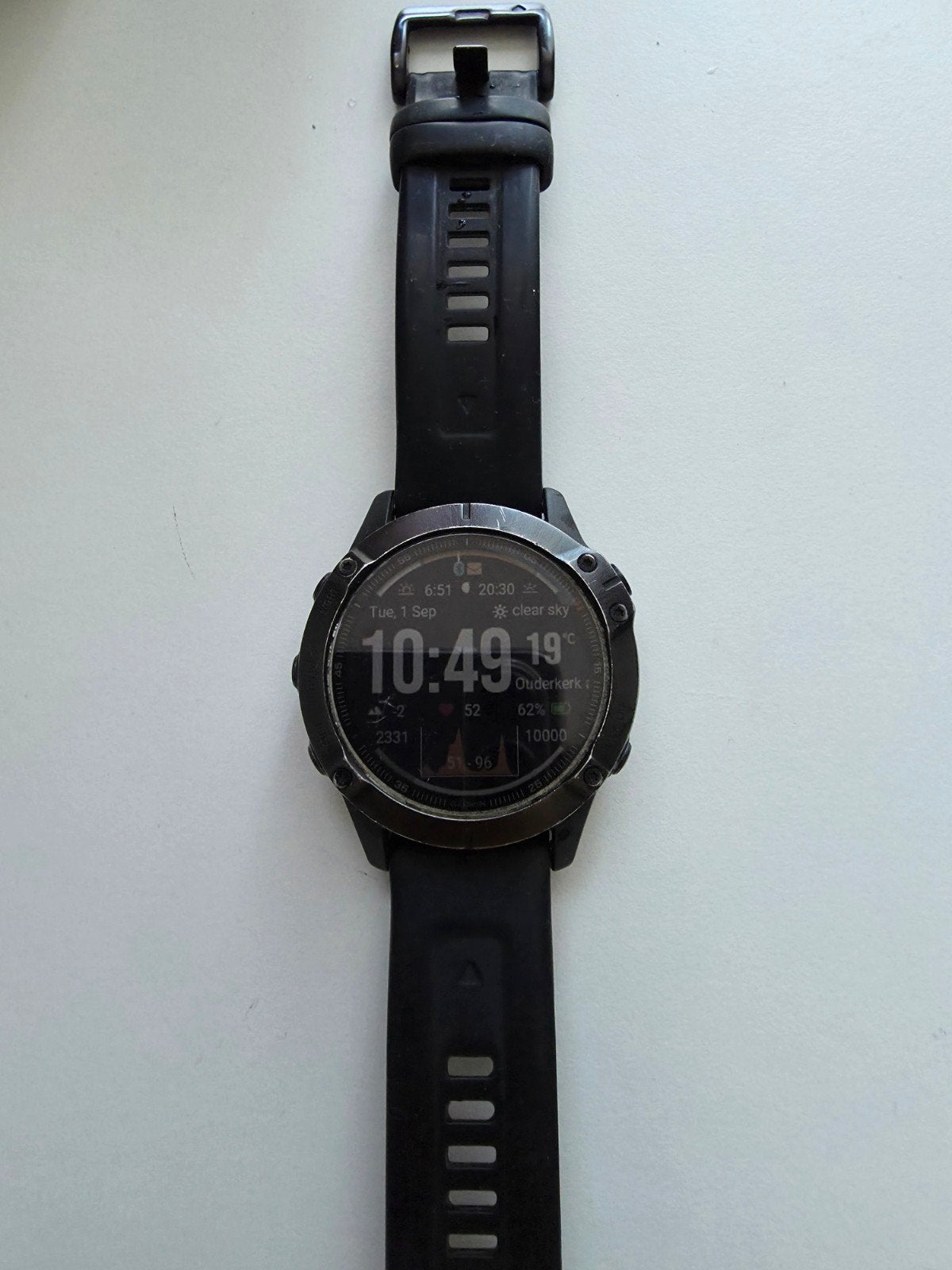 Garmin Fenix 6 Pro - Gebruikt maar goed, Gebruikt, Zwart, Garmin, Ophalen of Verzenden