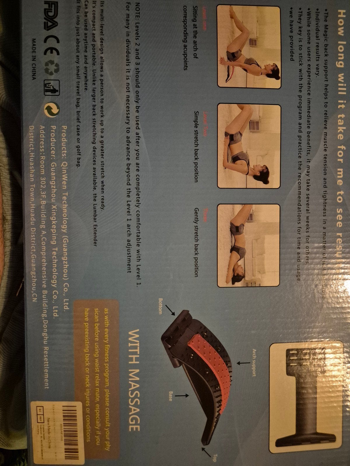 Waist Relax Mate - Verstelbaar Rugstretcherapparaat, Ophalen of Verzenden, Nieuw, Rug, Overige typen