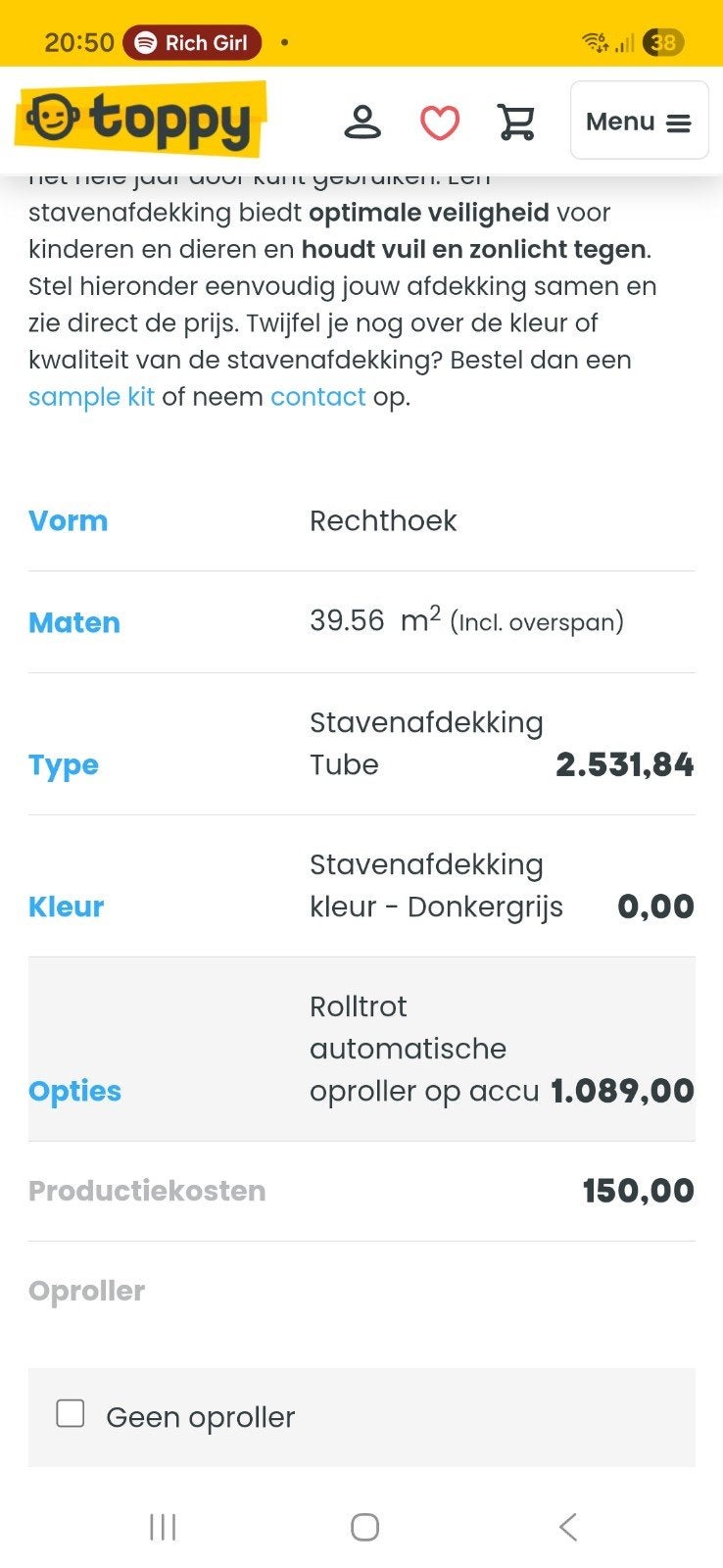 Foto 4 van Veiligheidsafdekzeil zwembad 8x4 mtr met rollTrot automatisc