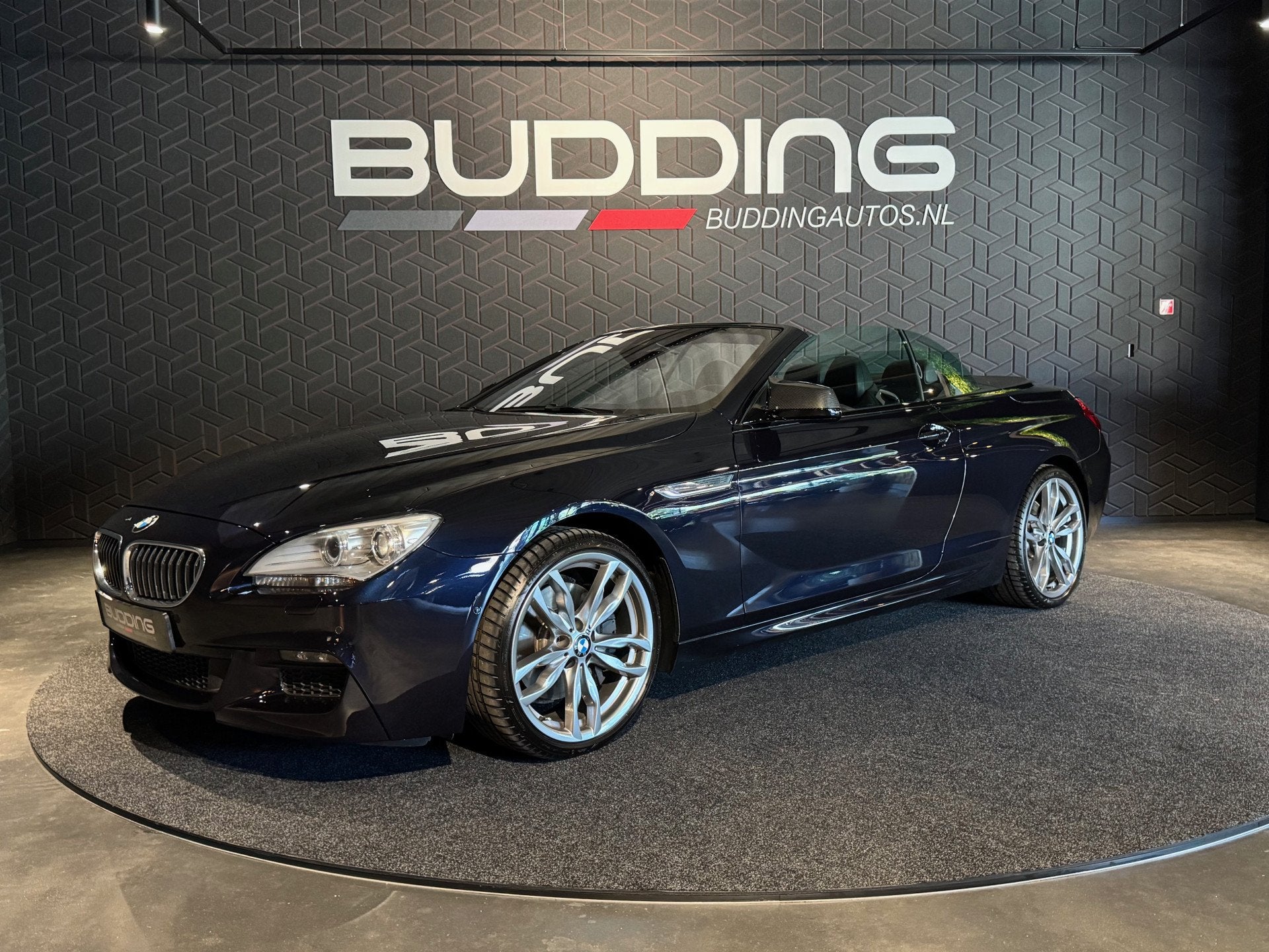 BMW 6 Serie Cabrio 640i High Executive | M-sport | Leder | M, Auto's, Euro 5, Achterwielaandrijving, Gebruikt, Zwart