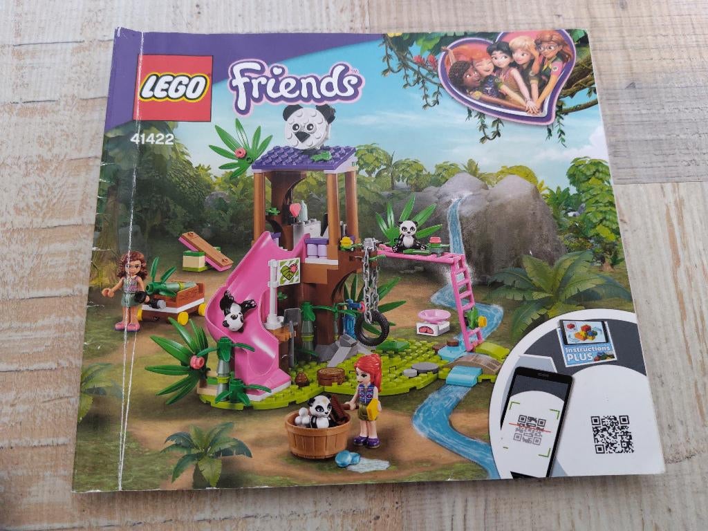 Lego friends panda jungle boomhut 41422, Ophalen, Compleet, Lego, Friends