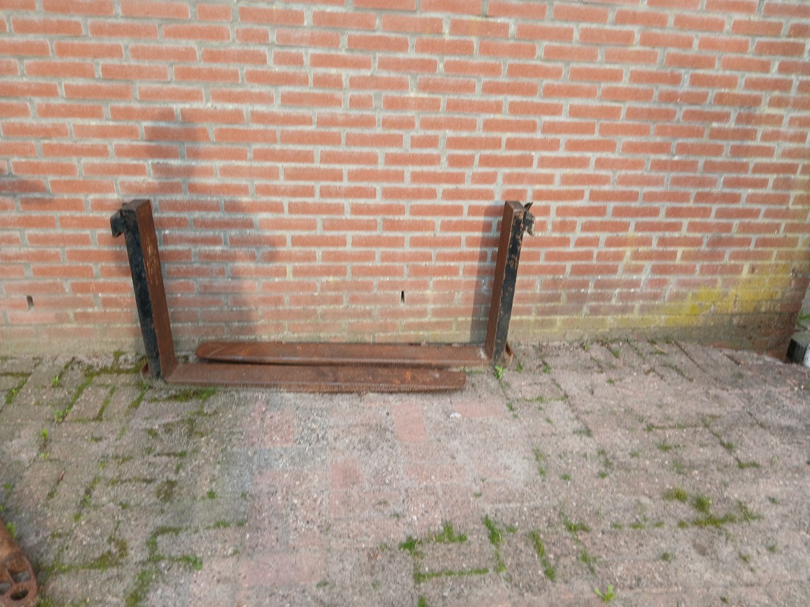 Gebruikte heftruckvorken - Set van 2, Ophalen